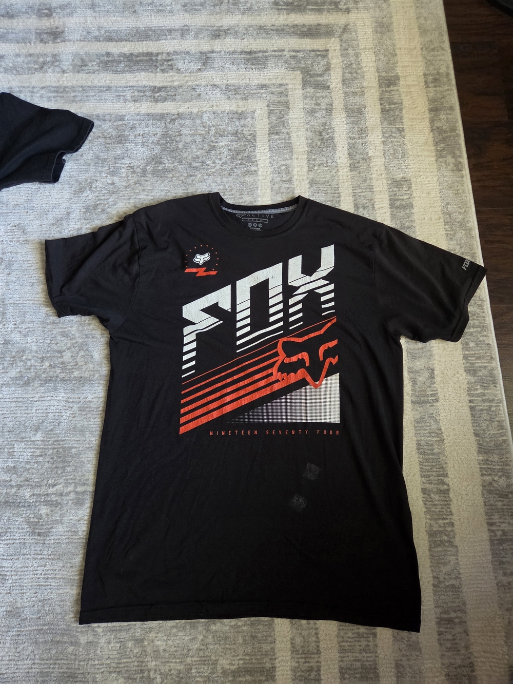 Fox Racing "Nineteen Seventy Four" Black T-Shirt